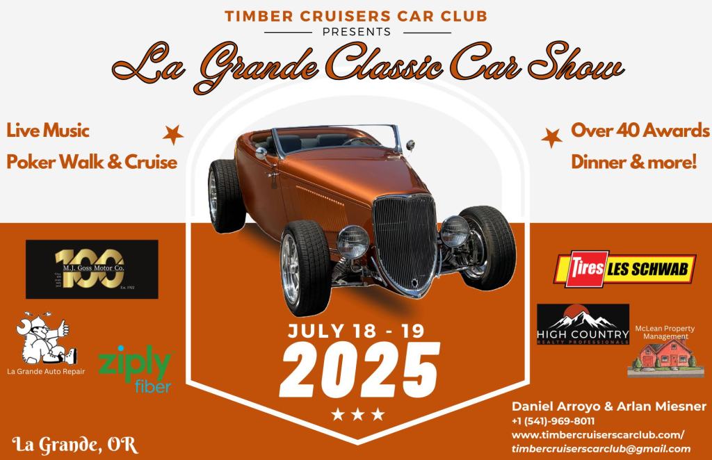 Crazy Days & La Grande Classic Car Show July&nbsp;18-19